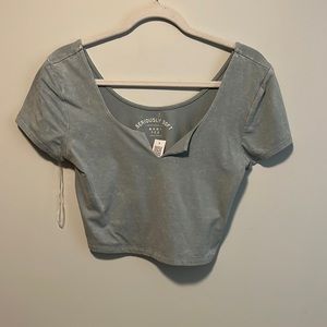 Soft crop top